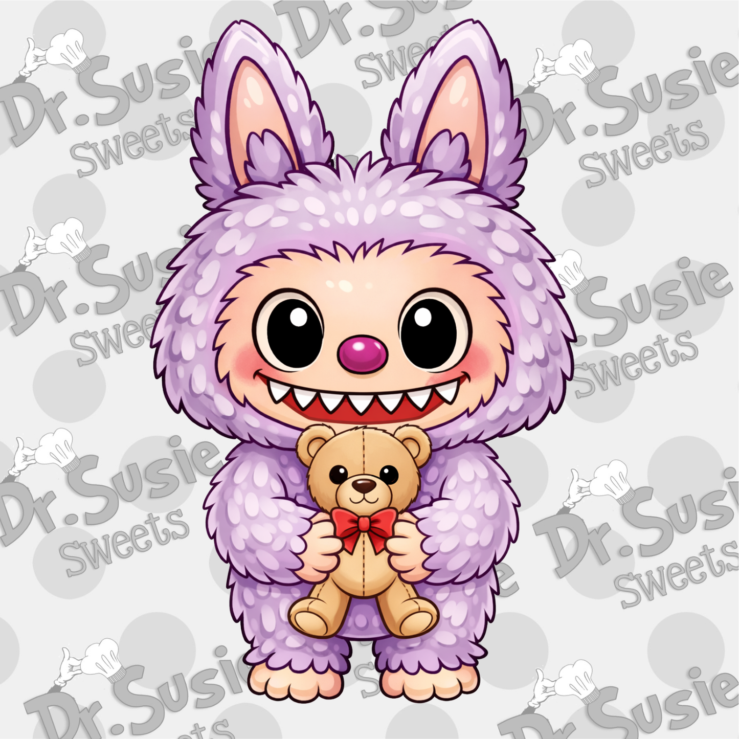 Valentine Fuzzy Monsters-STL