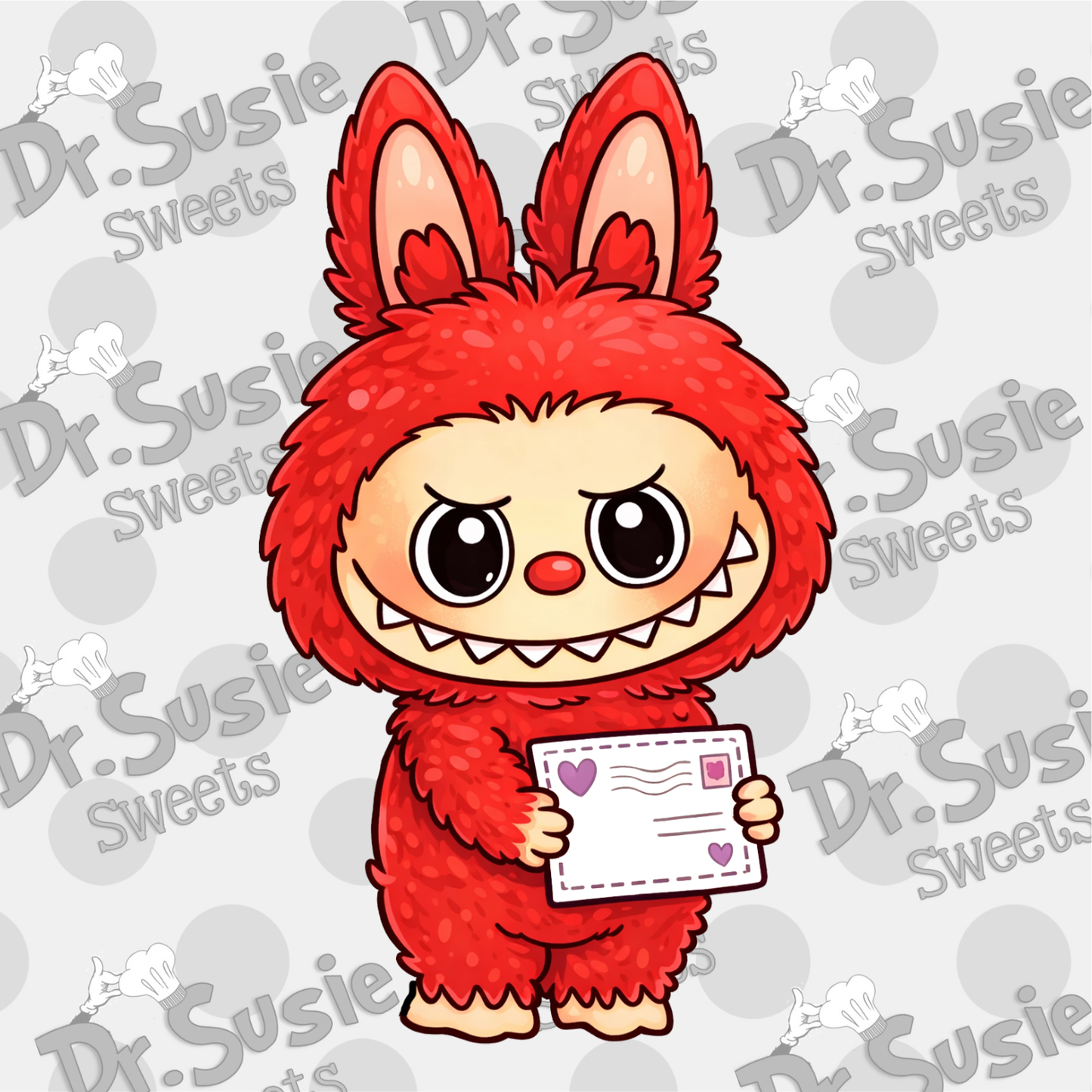 Valentine Fuzzy Monsters-STL