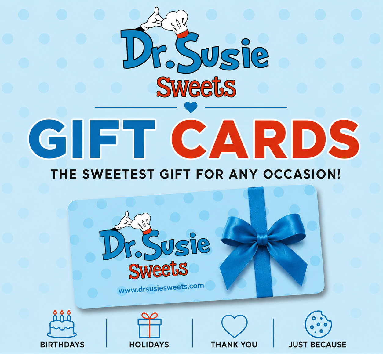 Dr. Susie Sweets GIft Card