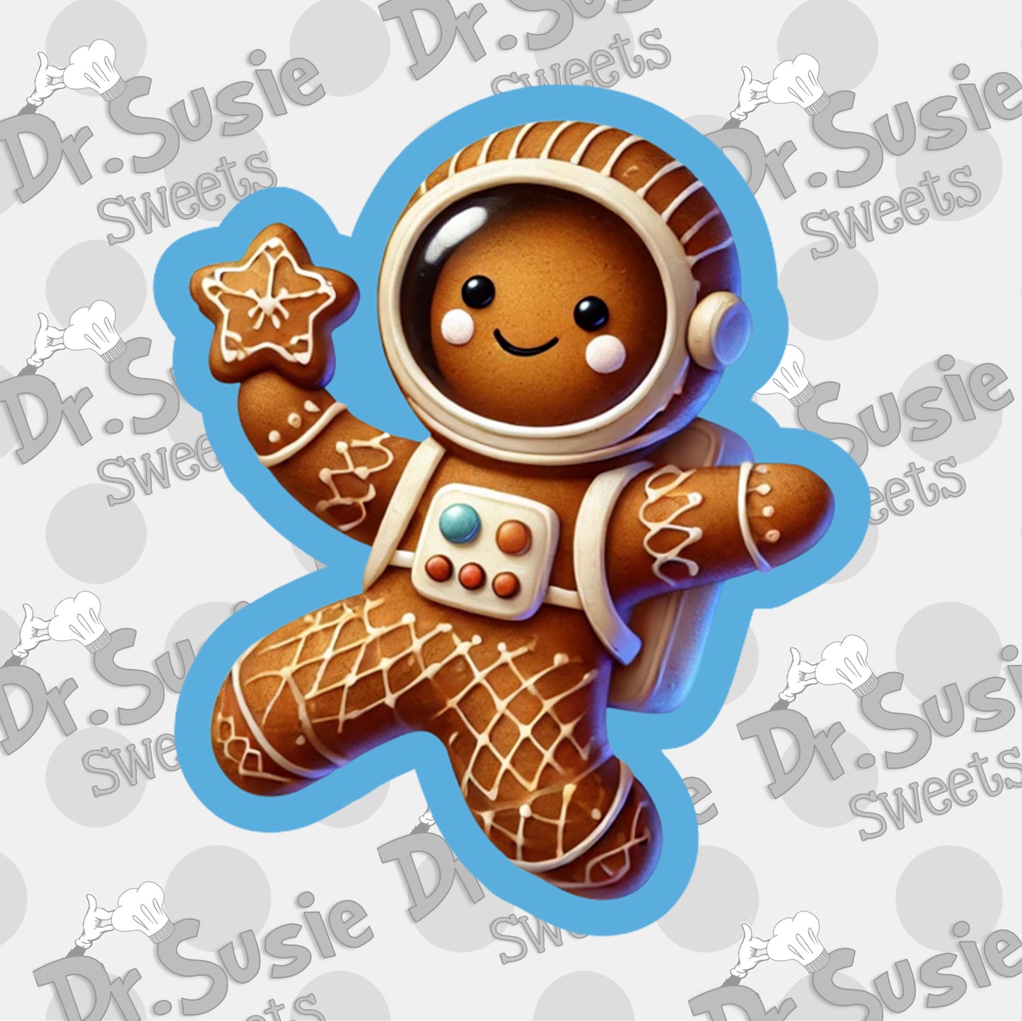 Gingerbread Astronaut-STL Files