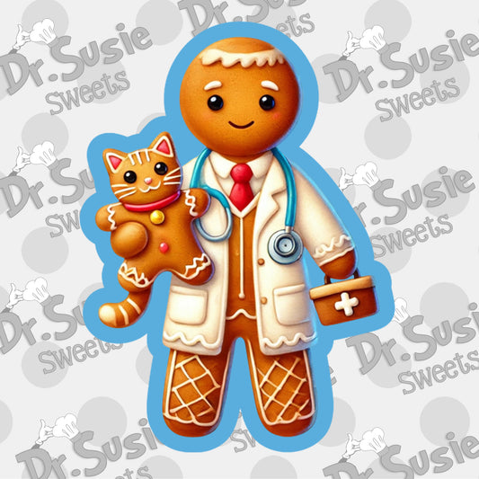 Gingerbread Veterinarian-STL Files