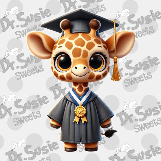 Giraffe Grad-Edible Printer Digital Image