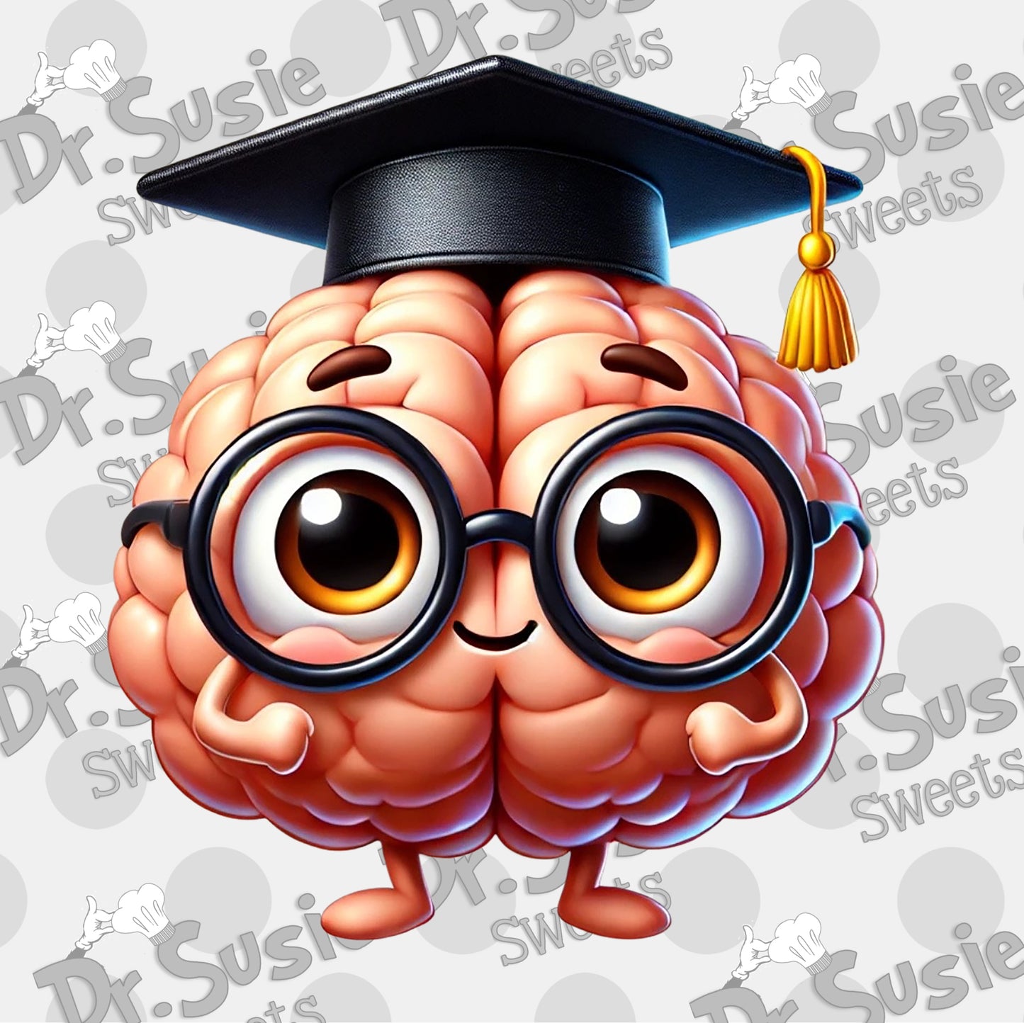 Grad Brain-Edible Printer Digital Image