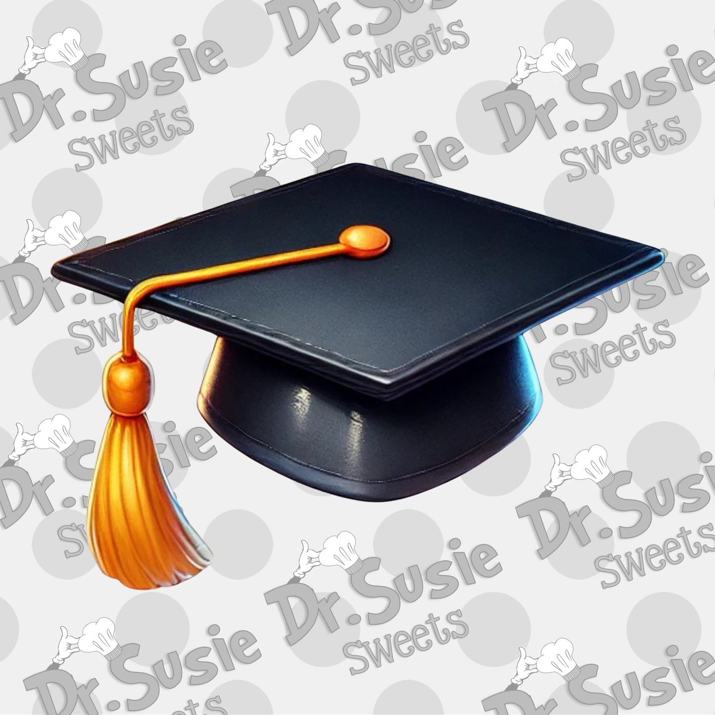 Grad Cap-Edible Printer Digital Image