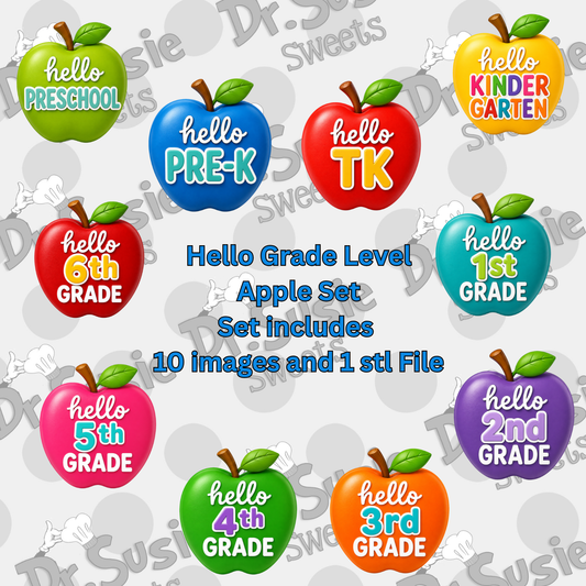 Grade Level Apples-STL