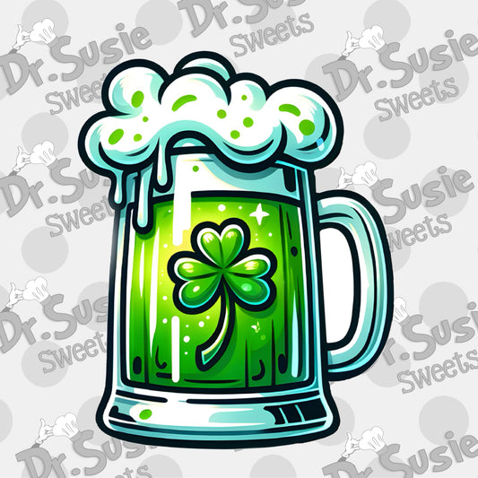 Green Beer-Edible Printer Digital Image