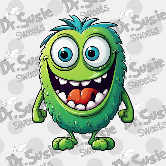 Green Monster-Edible Printer Digital Image