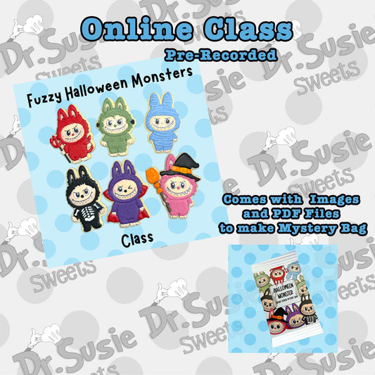 Fuzzy Halloween Monsters-Tutorial