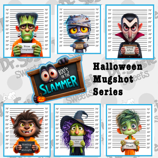 Halloween Mugshot Series Cutter Set-STL