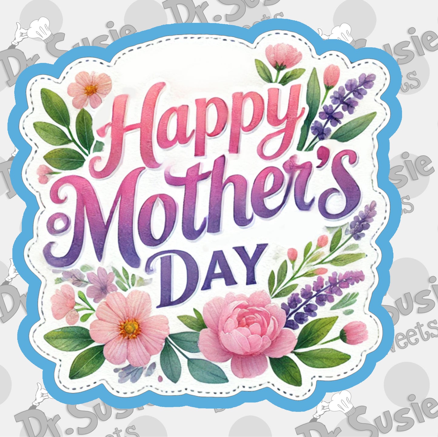 Happy Mother's Day Plaque-STL