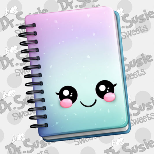Happy Notebook-Edible Printer Digital Image