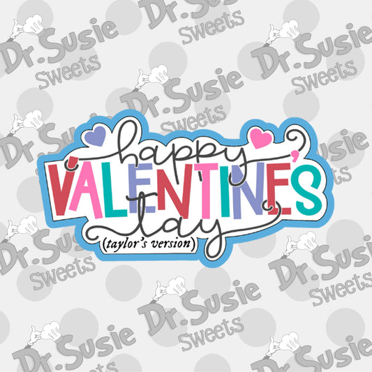 Happy Valentines Tay_Plaque-STL File