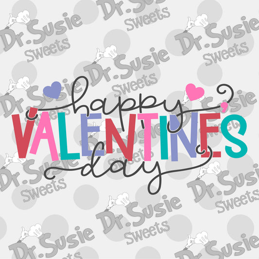 Happy Valentines Day-Edible Printer Digital Image