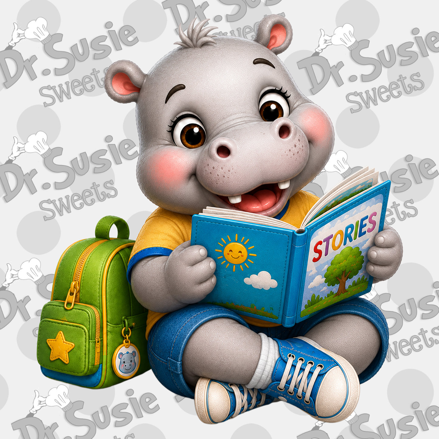 Back to School Buddies-Edible Printer Digital Image