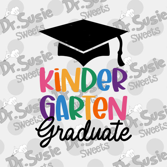 Kindergarten Graduate-Edible Printer Digital Image