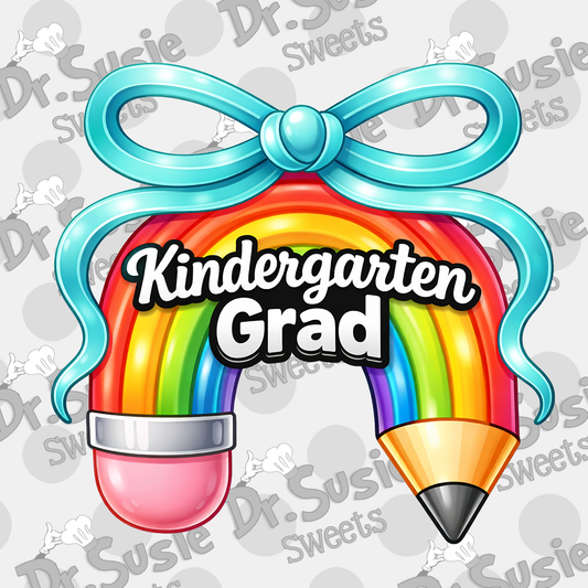 Kindergarten Grad-Edible Printer Digital Image