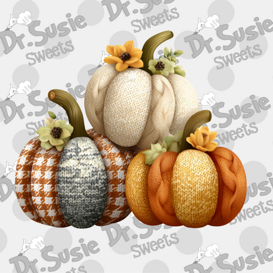 Knitted Pumpkins-STL Files