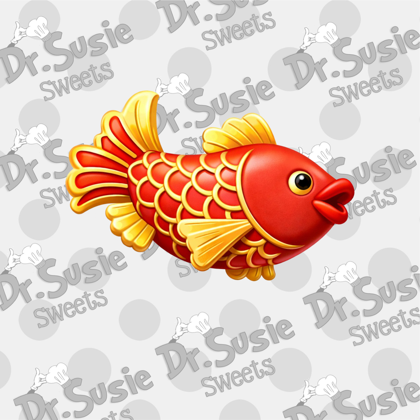 Koi Fish-Edible Printer Digital Image