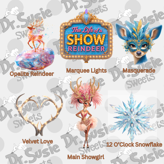 The Life of a Show Reindeer-STL