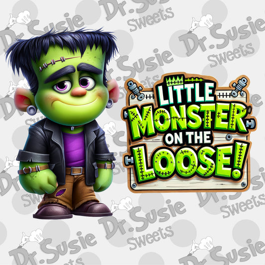 Little Monster Set-Edible Printer Digital Image