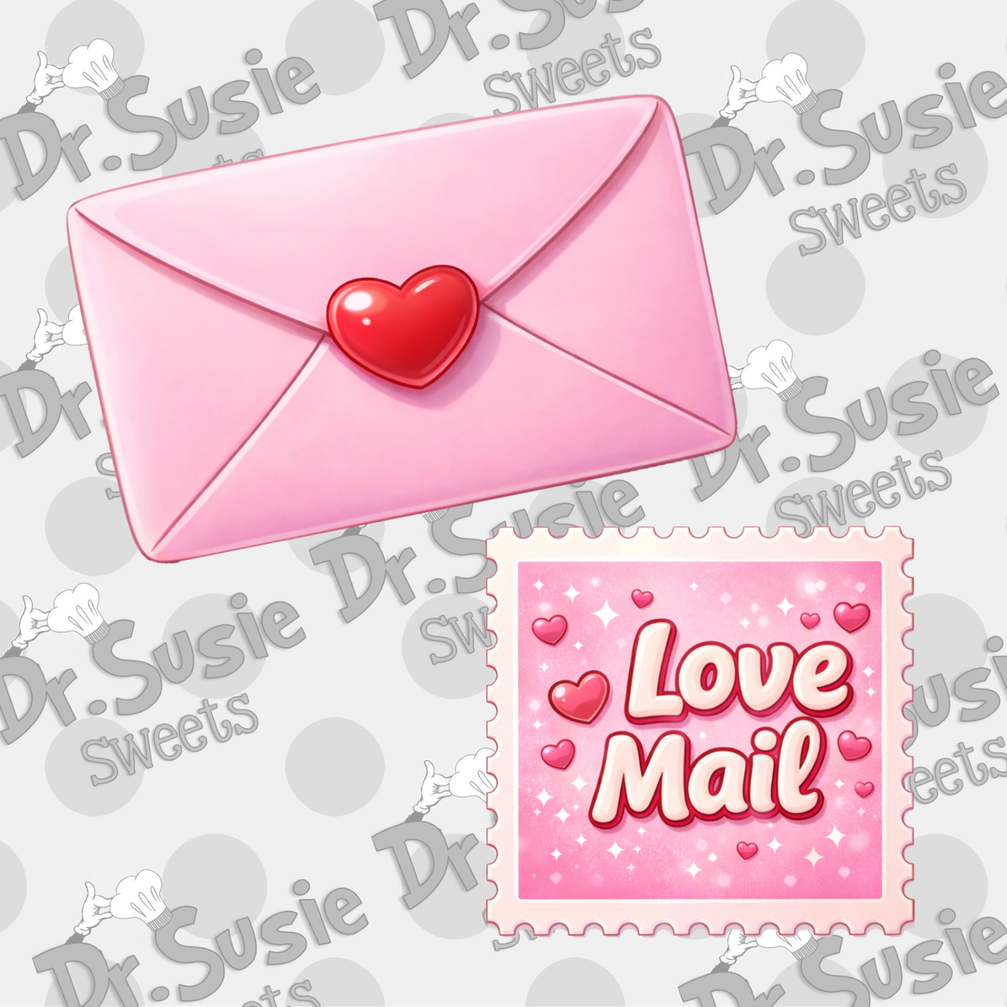Love Mail Set-Edible Printer Digital Image