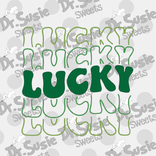 Lucky Lucky Lucky-Edible Printer Digital Image