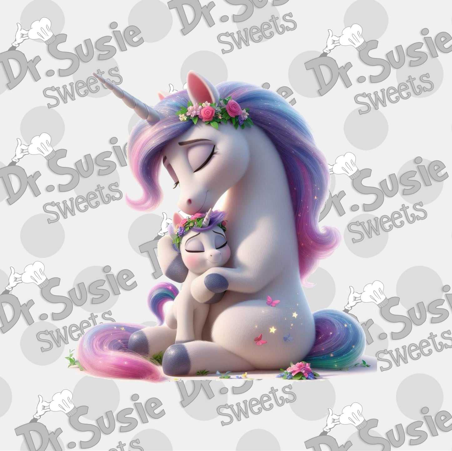 Mom You Are Magical-Unicorn-Edible Printer Digital Image