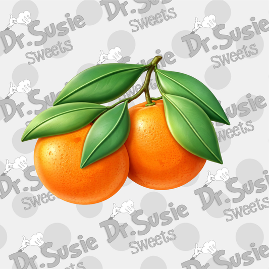 Mandarin Oranges-Edible Printer Digital Image