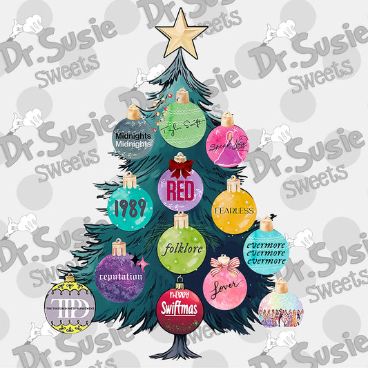 Swiftmas Tree-Edible Printer Digital Image
