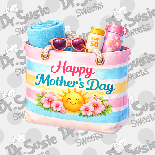 Mom Pool Bag-Edible Printer Digital Image