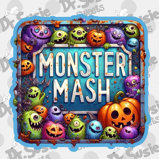 Monster Mash Plaque-STL Files