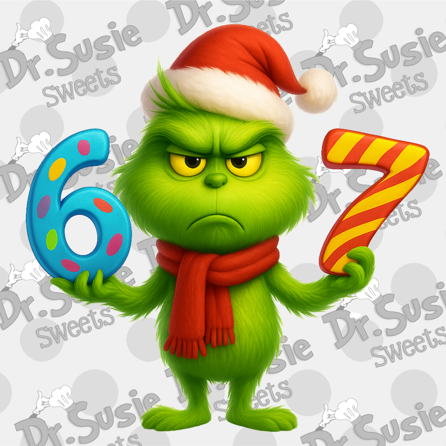 Mr. Grump 6-7-Edible Printer Digital Image