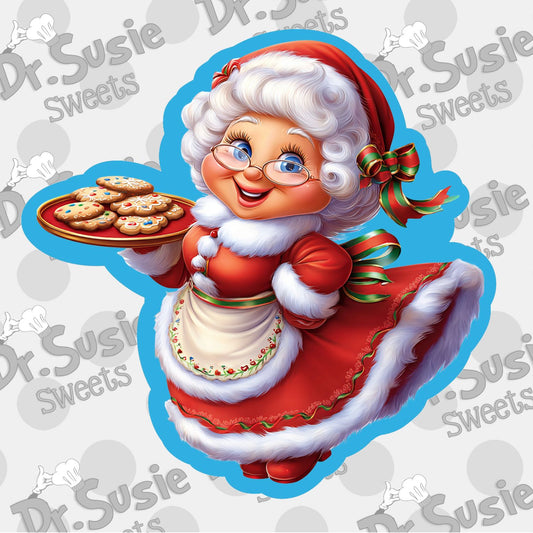 Mrs. Claus with Cookies-STL Files
