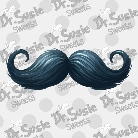 Mustache-1-Edible Printer Digital Image