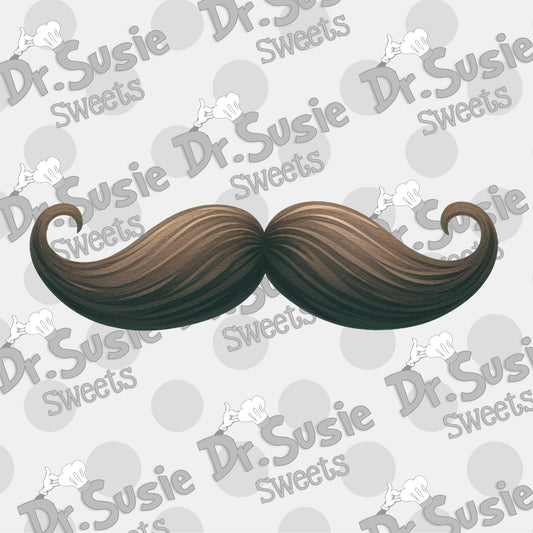 Mustache-2-Edible Printer Digital Image