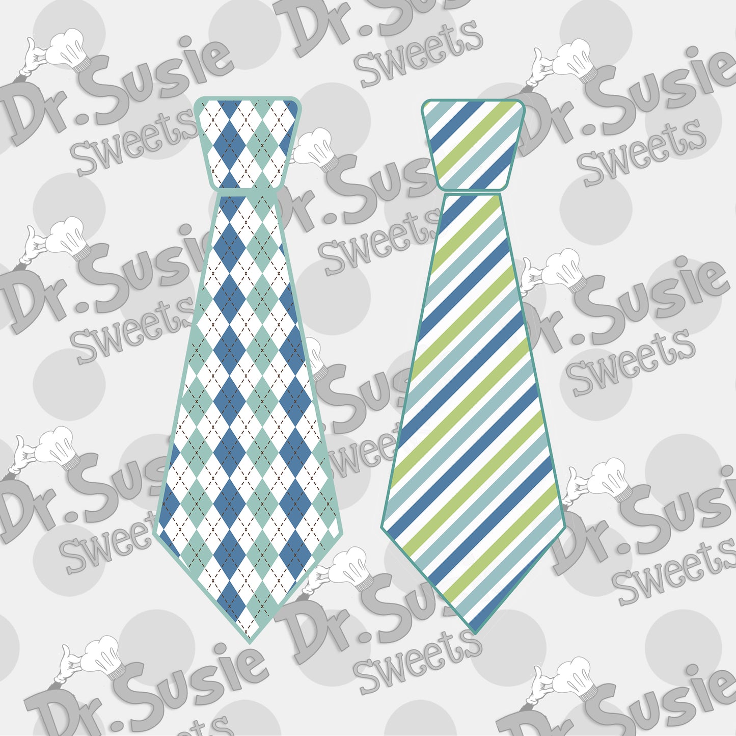 Neck Tie-Edible Printer Digital Image