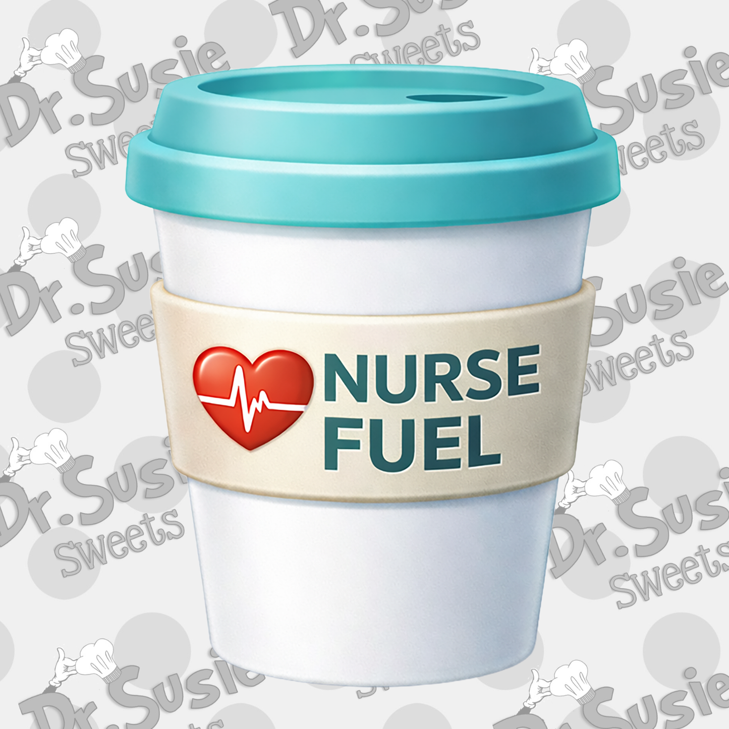 Nurse Fuel-Edible Printer Digital Image
