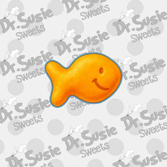 O-Fish-Ally in Kindergarten-Gold Fish-STL