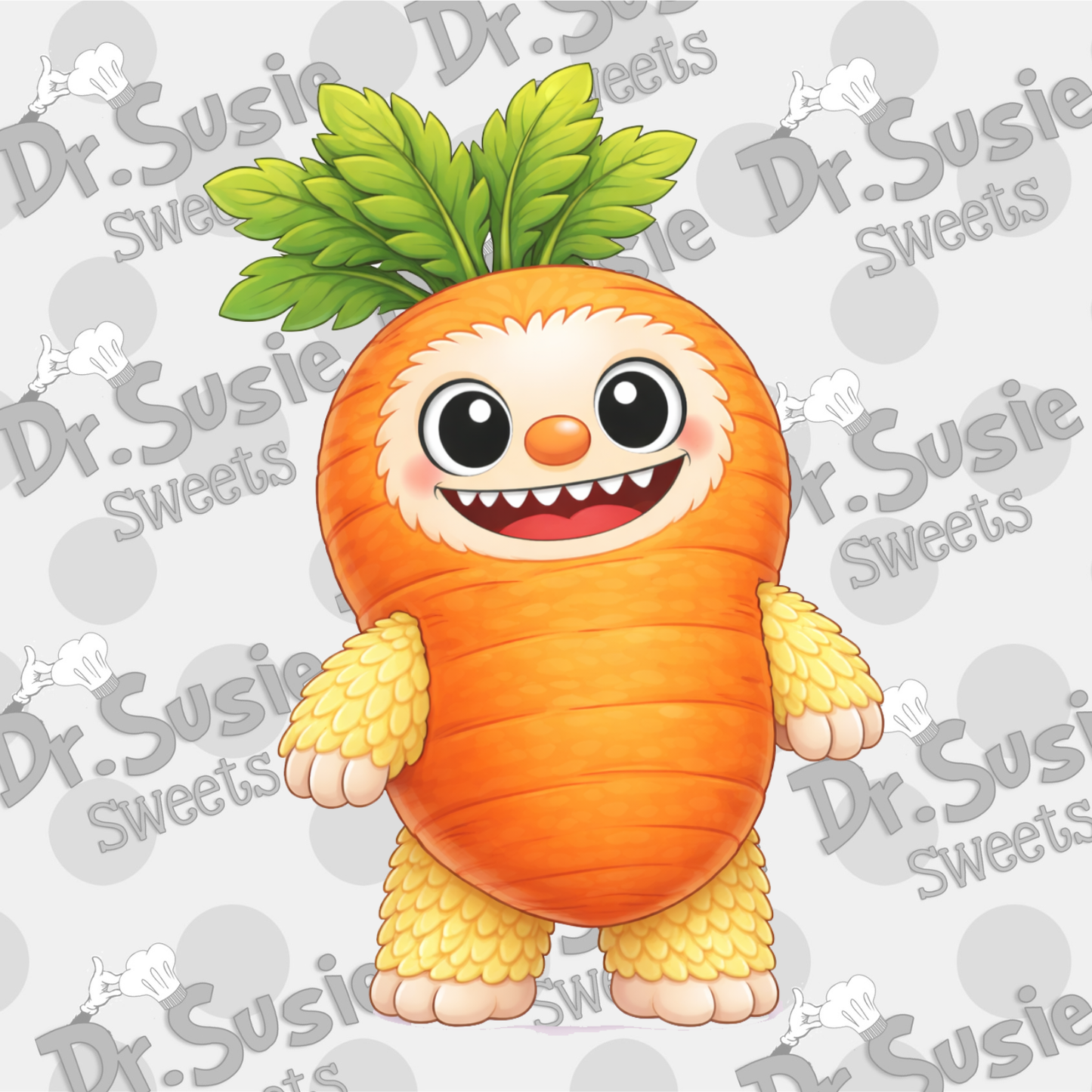 Easter Friends Fuzzy Monsters Set-STL