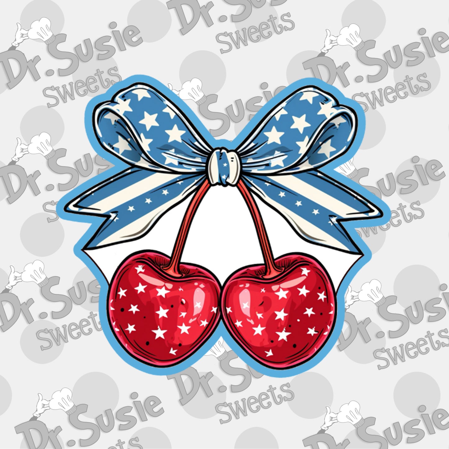 Patriotic Cherries-STL Files