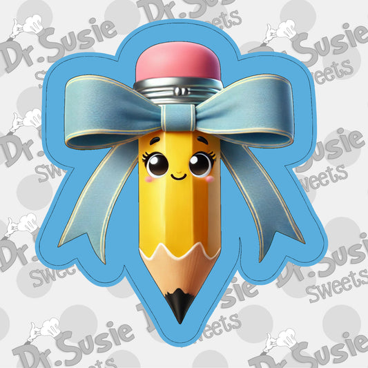 Pencil with Bow-STL