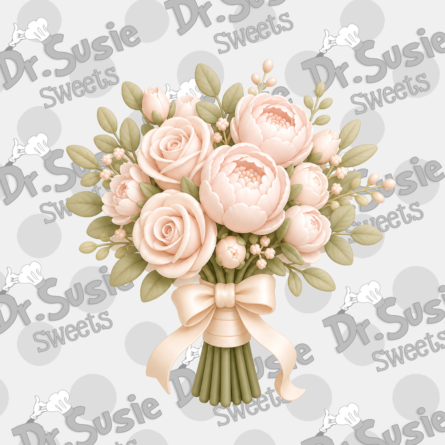 Floral Wedding Set-STL