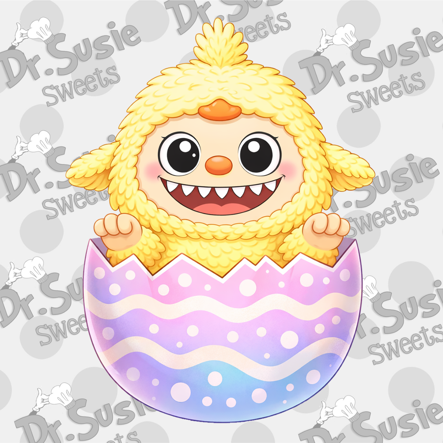 Easter Friends Fuzzy Monsters Set-STL