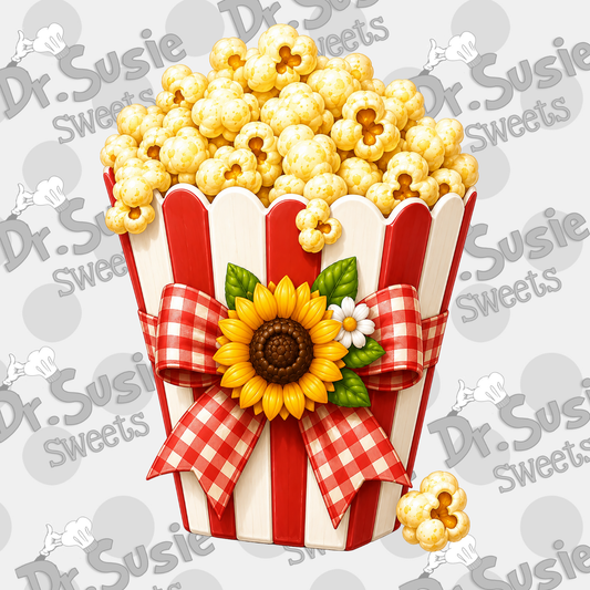 Country Fair-Popcorn-Edible Printer Digital Image