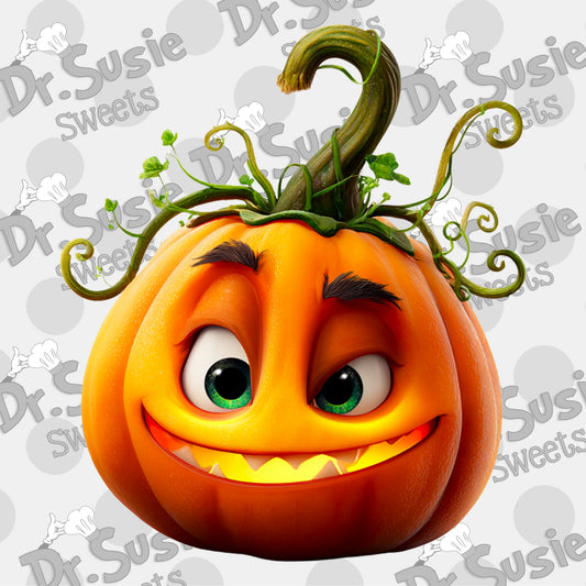 Pumpkin-Edible Printer Digital Image