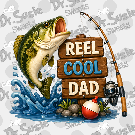 Reel Cool Dad-Edible Printer Digital Image