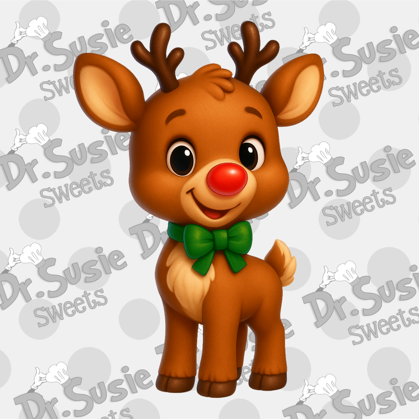 Reindeer-Edible Printer Digital Image