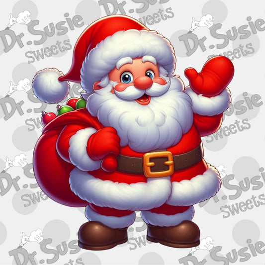 Santa-Edible Printer Digital Image