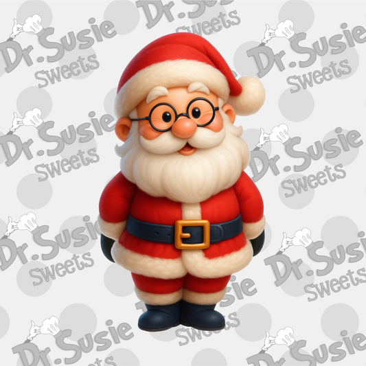 Santa-Edible Printer Digital Image