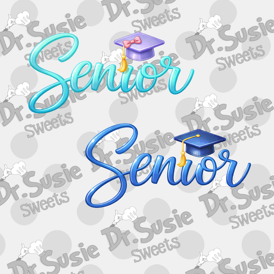Senior-script-Edible Printer Digital Image